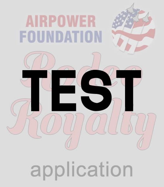Rodeo Royalty Application